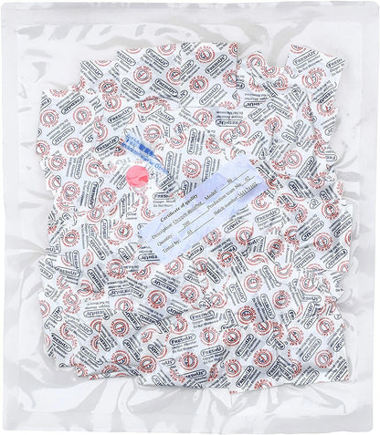 50 PCS 1 Gallon Mylar Food Storage Bags with Zip Lock & 500cc Oxygen Absorbers